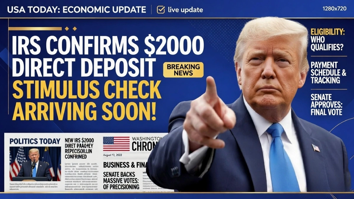 Attention Americans! $2000 March 2026 Direct Deposit Details Revealed | Countdown of March 2026
